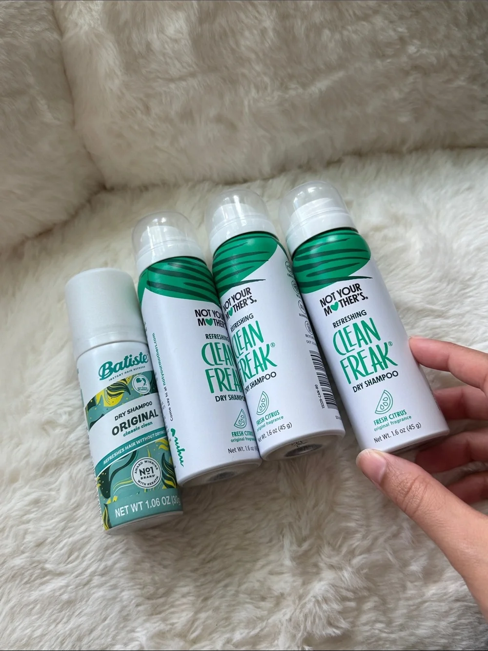 Dry Shampoo Bundle hair clean freak not your mothers batiste